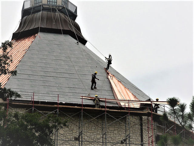 Sharkskin Ultra SA used in industrial construction