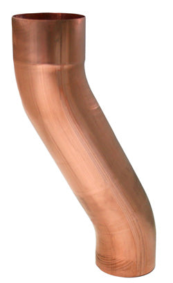 World Gutter Copper Offset 4 inch Brick Jump