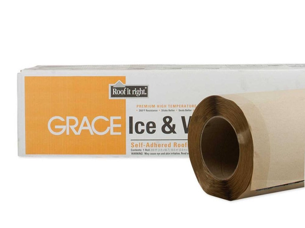 Grace Ice & Water Shield HT Underlayment 225 sqft/roll Schafer Metals