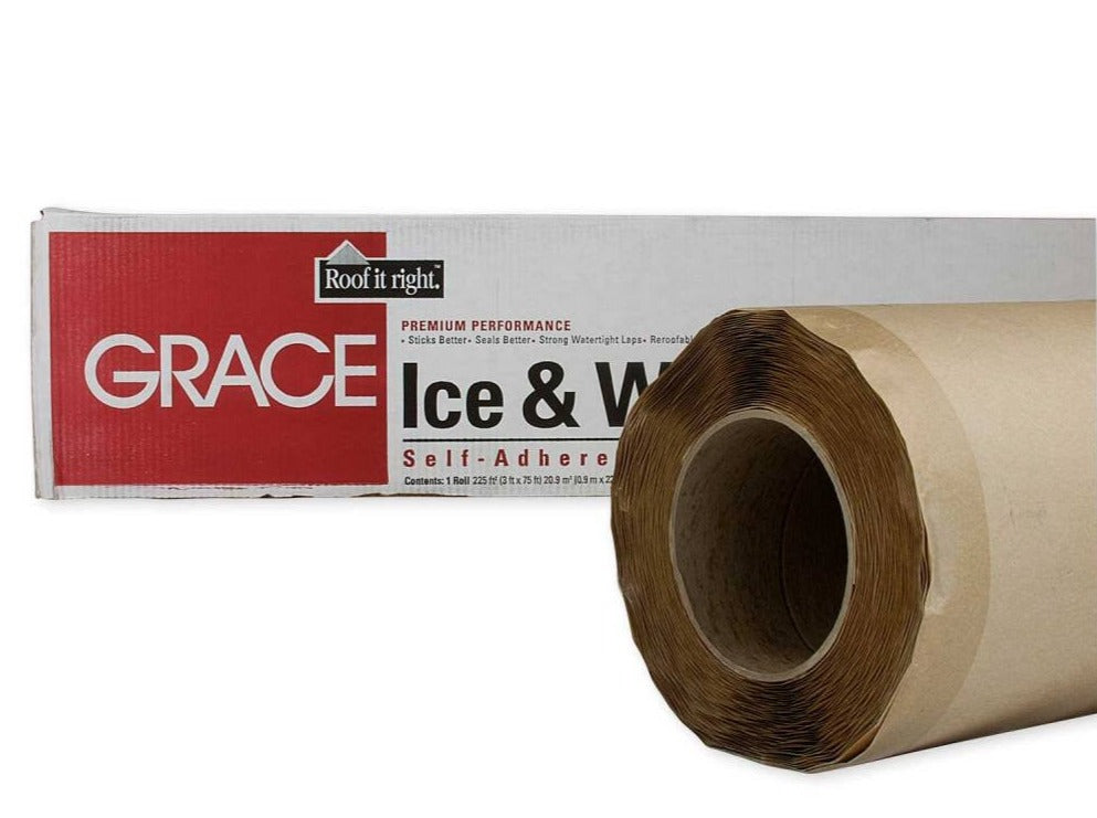 Grace Ice and Water Shield Underlayment 225 sqft/roll Schafer Metals