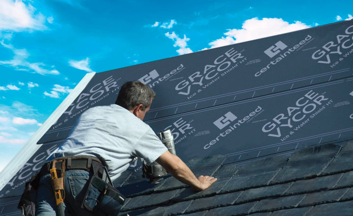 Grace Vycor Ice and Water Shield HT | Underlayment | 225 sqft/roll