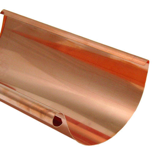 World Gutter Euro-Style Copper Half Round